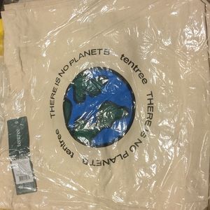 Tentree there is no planet B tote bag